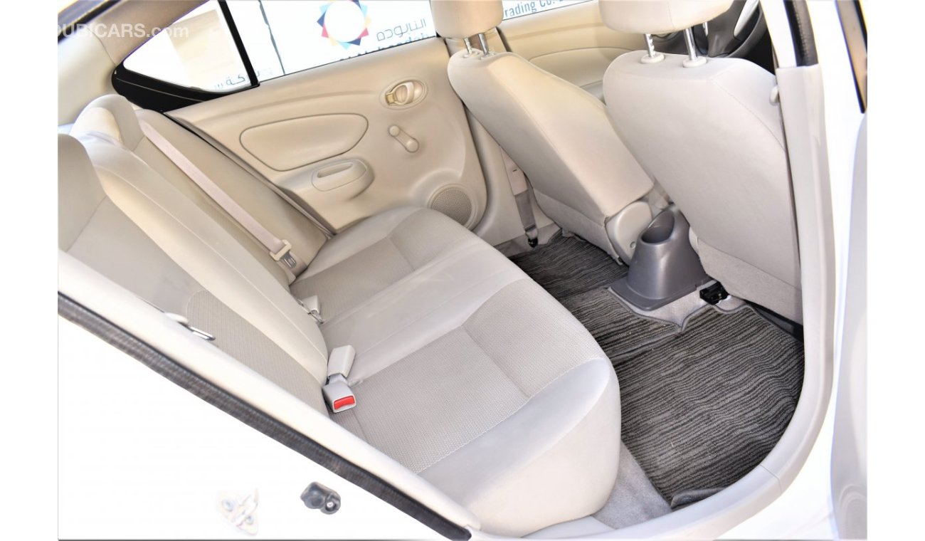 Nissan Sunny AED 574 PM | 1.5L SV GCC DEALER WARRANTY