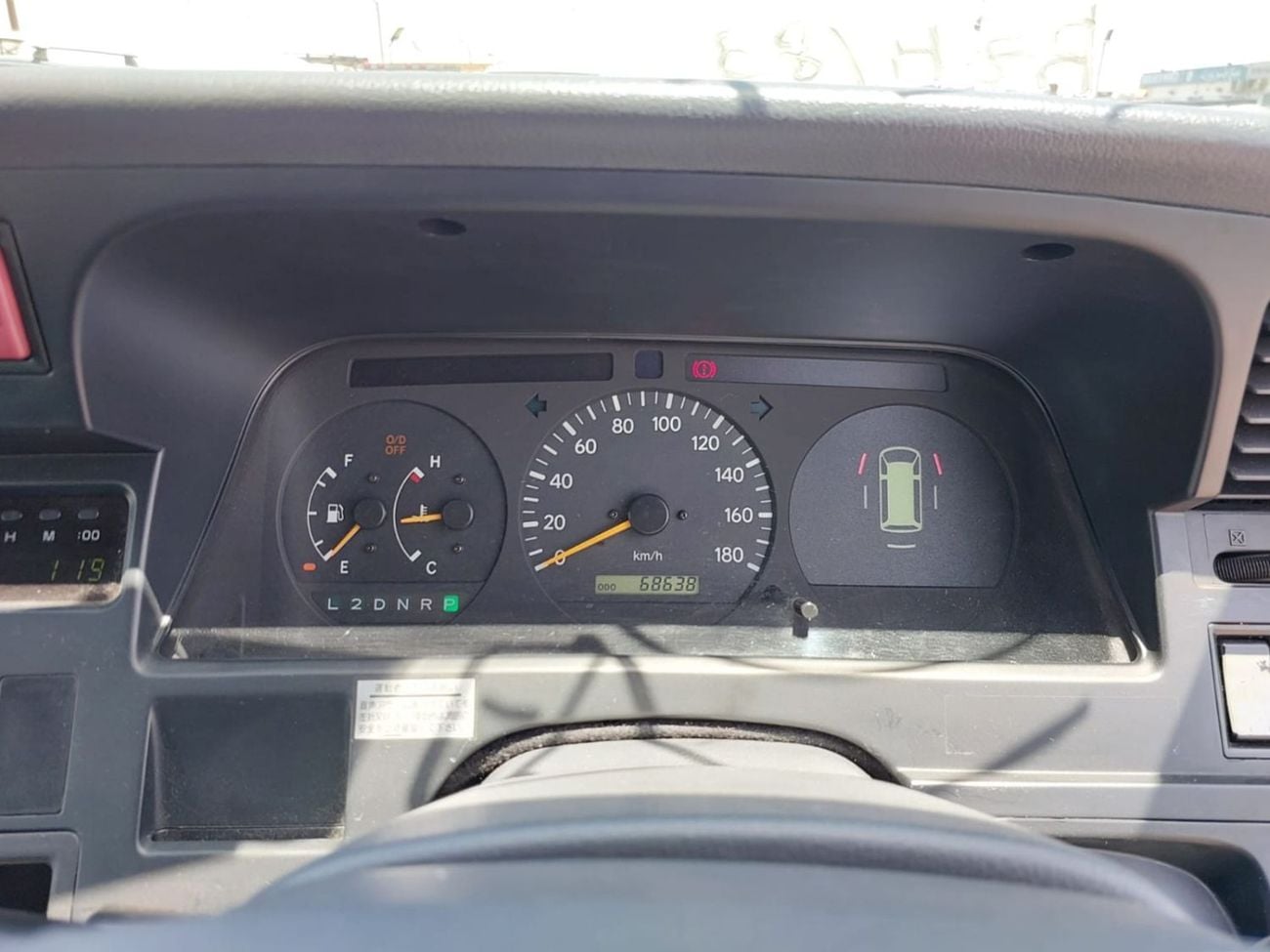 Toyota Hiace 2001 TOYOTA HIACE VAN RHD PETROL AUTOMATIC(PM01115)