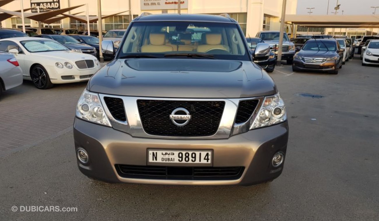 نيسان باترول 2013 LE engine Full options full service agency Nissan  3 DVD