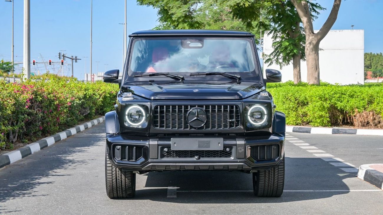 Mercedes-Benz G 63 AMG Mercedes G63 | Double Night Black | Carbon Fiber | Fully Loaded | Rear Entertainment Screens | 2025