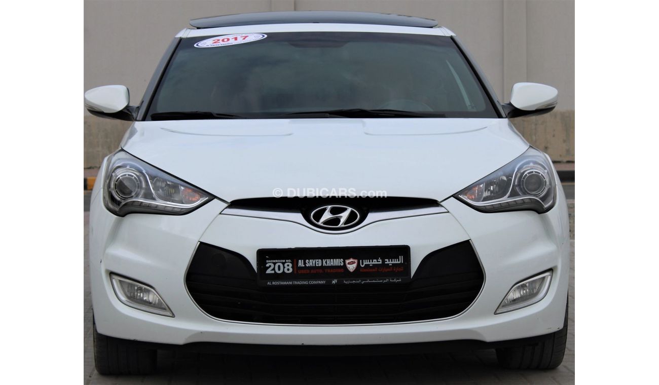 هيونداي فيلوستر هيونداي فولستر 2017 خليجي فل اوبشن بدون حوادث نظيفه جدا من الداخل والخارج