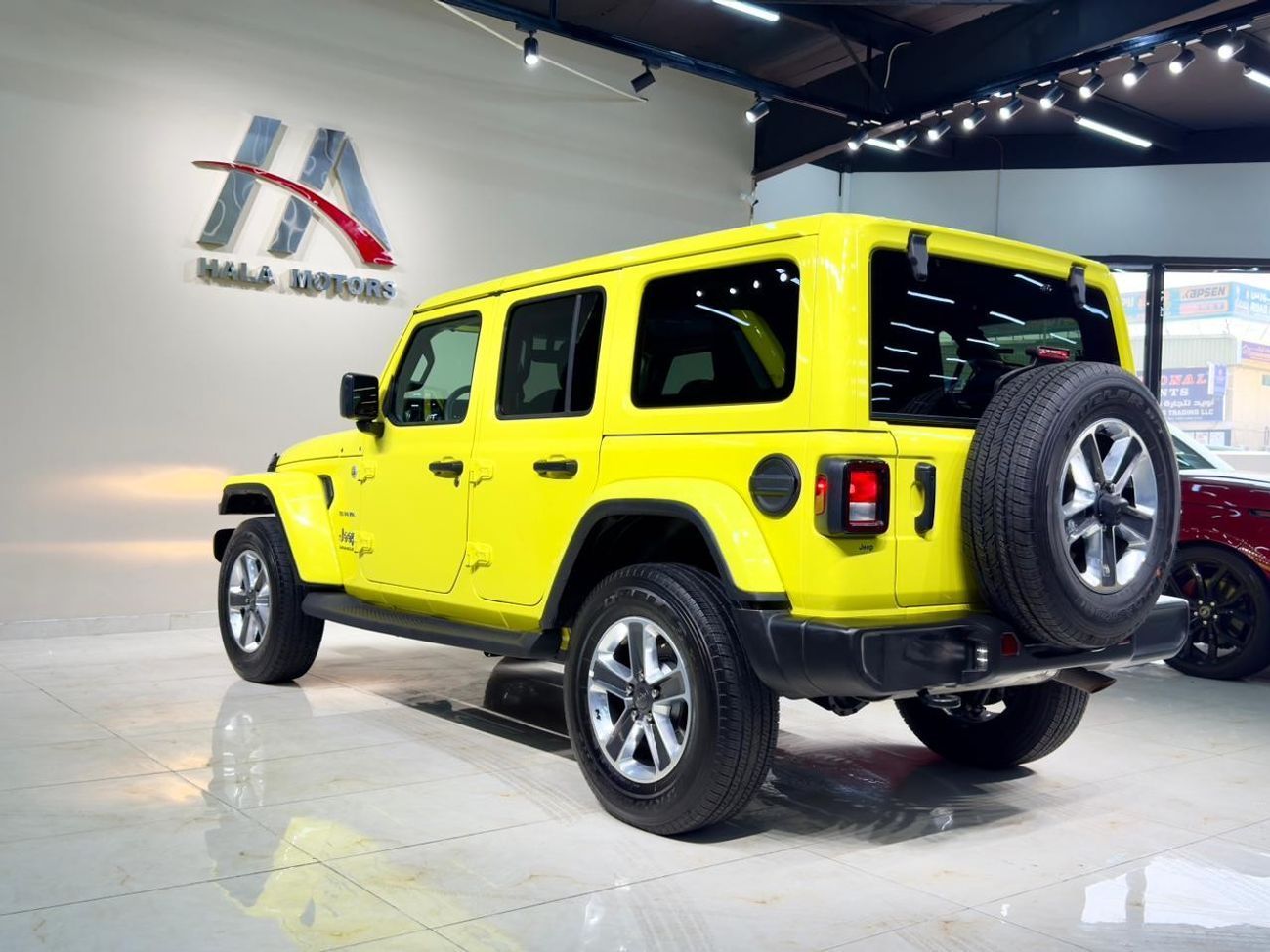 Jeep Wrangler Unlimited Sahara edition