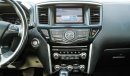 Nissan Pathfinder American import No.2, fingerprint, screen, cruise control, control wheels, sensors, camera screen, i