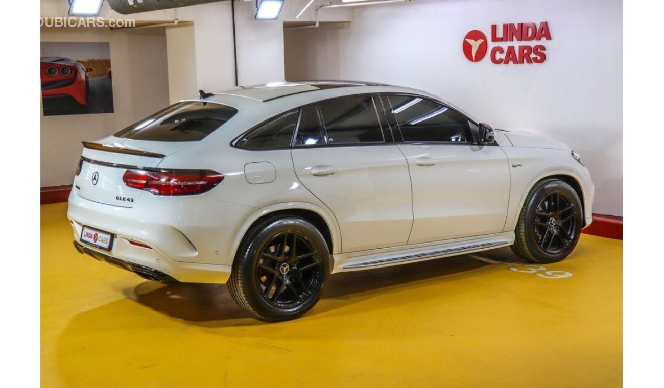 Mercedes-Benz GLE 43 AMG RESERVED ||| Mercedes-Benz GLE 43 AMG 2019 GCC under Agency Warranty with Flexible Down-Payment.