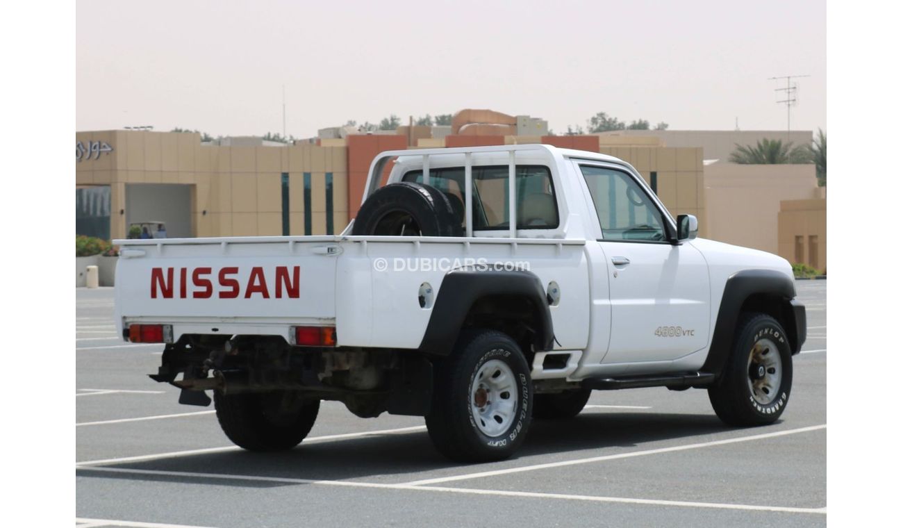 نيسان باترول بيك آب S 2016 | NISSAN PATROL PICKUP | 4X4, 4800VTC, 6CYL, SINGLE CAB |  WITH GCC SPECS AND EXCELLENT CONDI