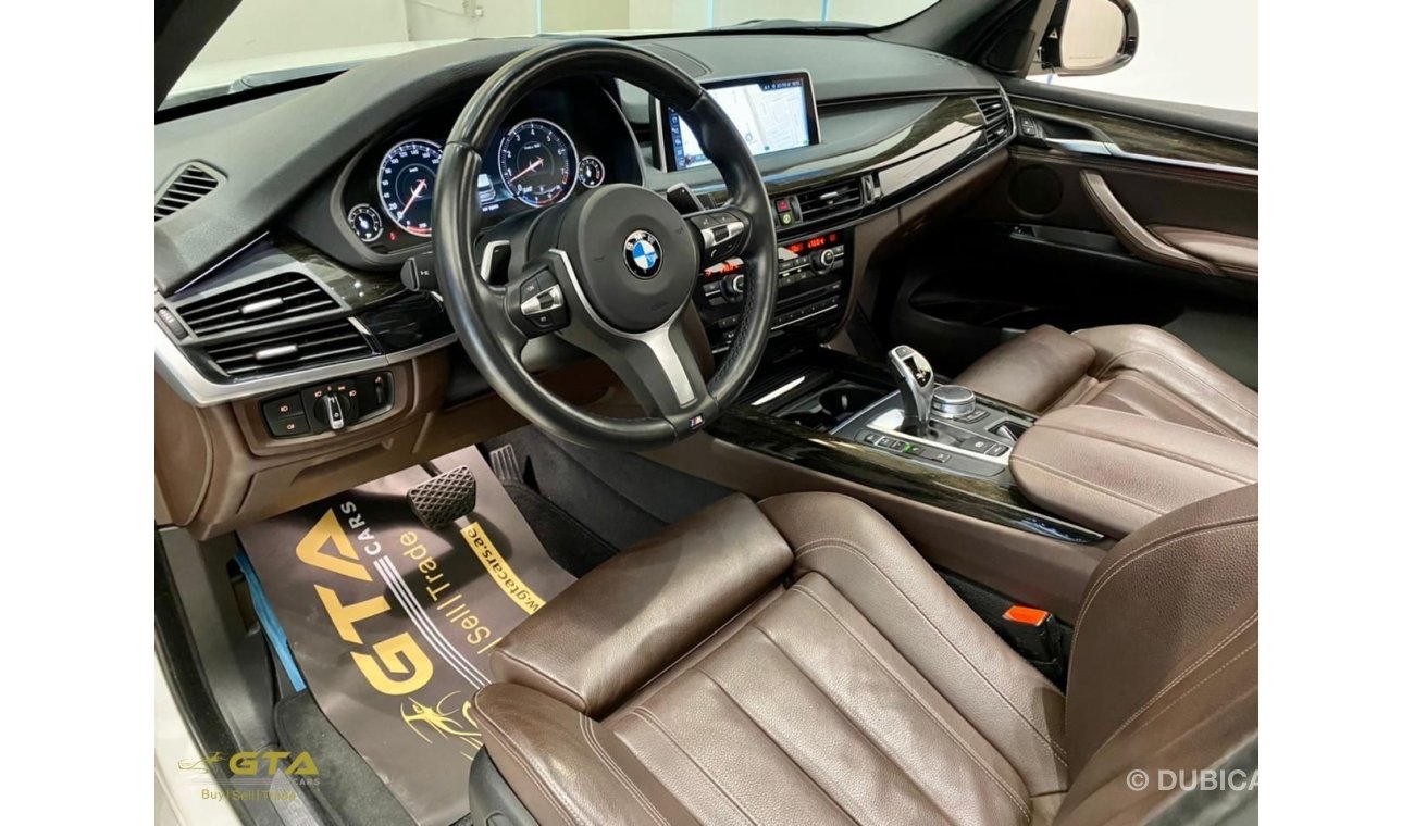 بي أم دبليو X5 M 2017 BMW X5 xDrive35i M Sport, 7 Seater, BMW Warranty-Service Contract-Full Service History, GCC