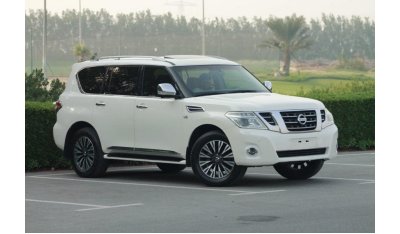 Nissan Patrol SE Platinum 2015 model, Gulf, full option, sunroof, 8 cylinders, automatic transmission, small machi