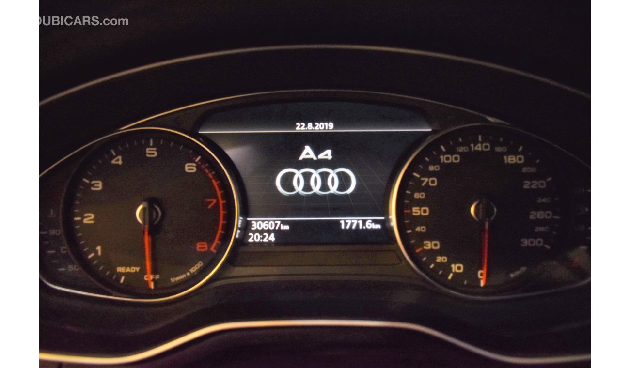 أودي A4 Only 30000 KM !! Under Agency Warranty And With FREE SERVICE !