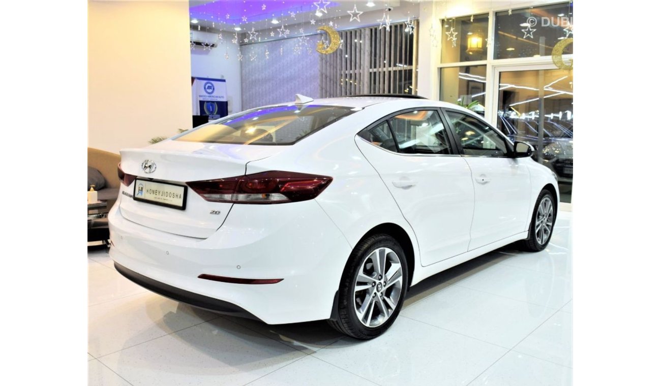 Hyundai Elantra AMAZING Hyundai Elantra 2.0 2016 Model!! in White Color! GCC Specs