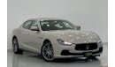 مازيراتي جيبلي 2016 Maserati Ghibli Q4, Full Maserati Service History, Warranty, Low Km's, GCC