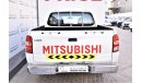Mitsubishi L200 AED 978 PM | 2.4L GLS GCC DEALER WARRANTY