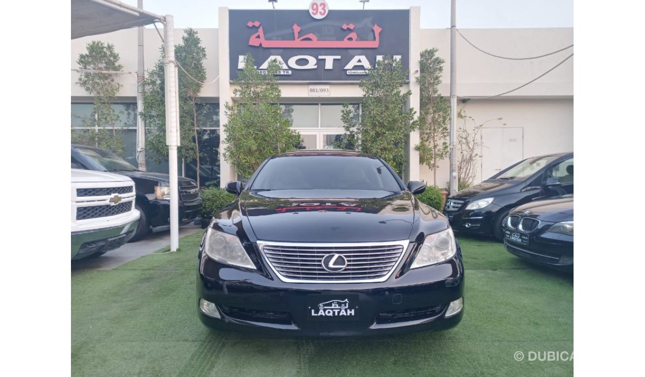 Lexus LS460 Imported 2008, number one, fingerprint, unlocked leather, sensors, alloy wheels, cruise control, rea