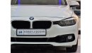 بي أم دبليو 318 BMW 318i 2016 Model!! in White Color! GCC Specs