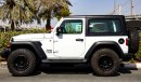 Jeep Wrangler 2021 2DOOR SPORT V6 3.6L W/ 3 Yrs or 60K km Warranty @ Trading Enterprises