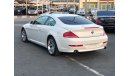 BMW 630i Bmw 630 model 2009 GCC car prefect condition full option low mileage panoramic roof leather seats ba