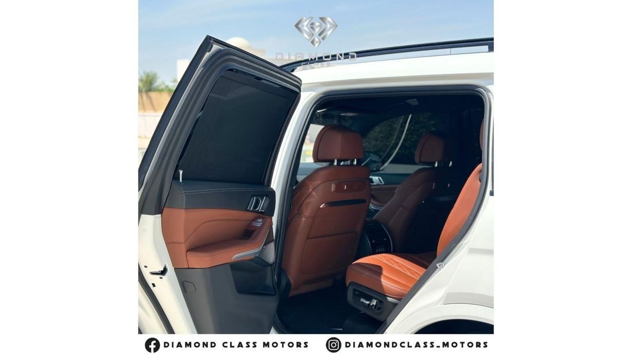 بي أم دبليو X7 بي أم دبليو X7 خليحي M60I  تحت الضمان وعقد صيانه ،كامل المواصفات