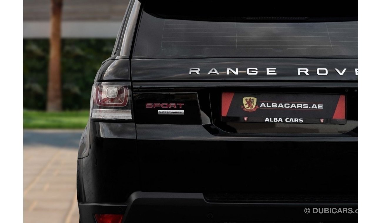 لاند روفر رينج روفر سبورت Supercharged  5L V8  | 3,562 P.M (4 Years)⁣ | 0% Downpayment | Agency Maintained!