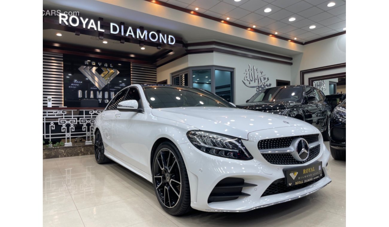 مرسيدس بنز C200 AMG باك Mercedes-Benz C200 AMG kit GCC 2019 under warranty from the agency under a service contract