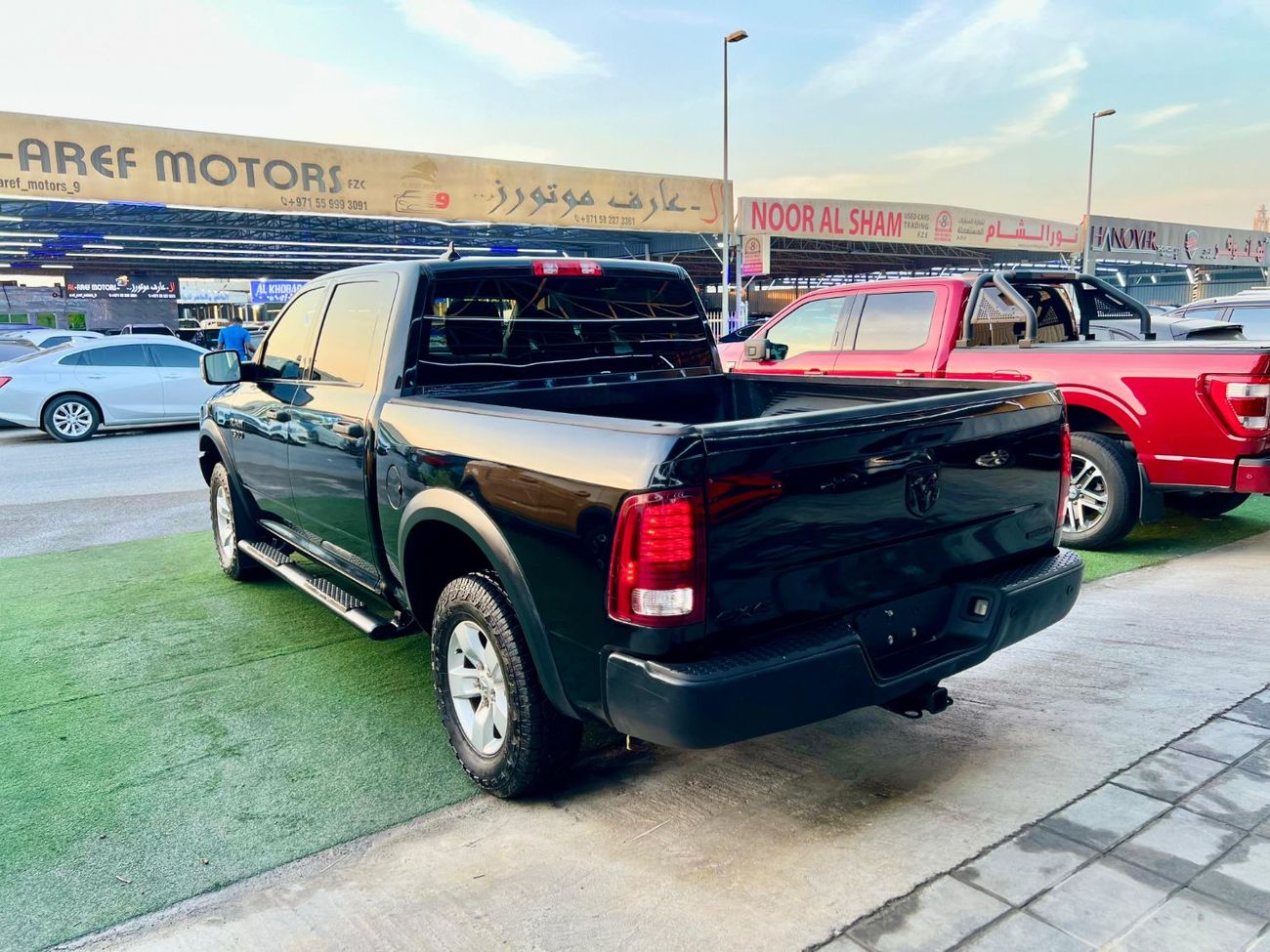 دودج رام فان Ram classic v6 warranty one bank financie available