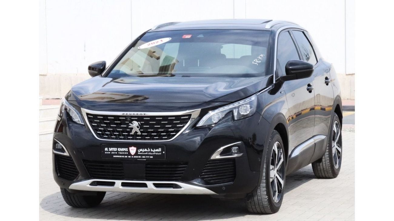Peugeot 3008 Peugeot 3008 2021 GT Line GCC Full option without paint without accidents