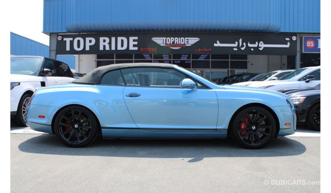 Bentley Continental Supersports POWER CONVERTIBLE TOP