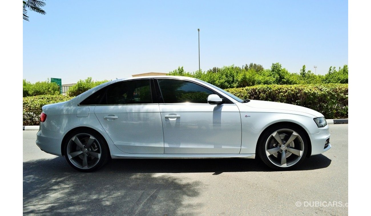 Audi A4 - 3.0 TURBO - ZERO DOWN PAYMENT - 1,550 AED/MONTHLY - 1 YEAR WARRANTY