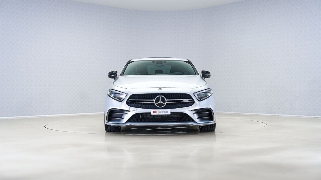 مرسيدس بنز CLS 53 AMG Std 3.0L (435 HP) (5 Seater) | 3,960 | Up to 3 Years Warranty Unlimited