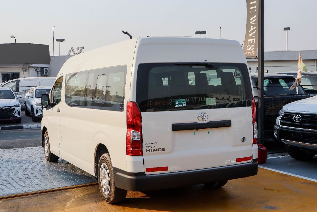 Toyota Hiace GL Toyota Hiace 3.5L Petrol – 2026 Model 13 seater ▾