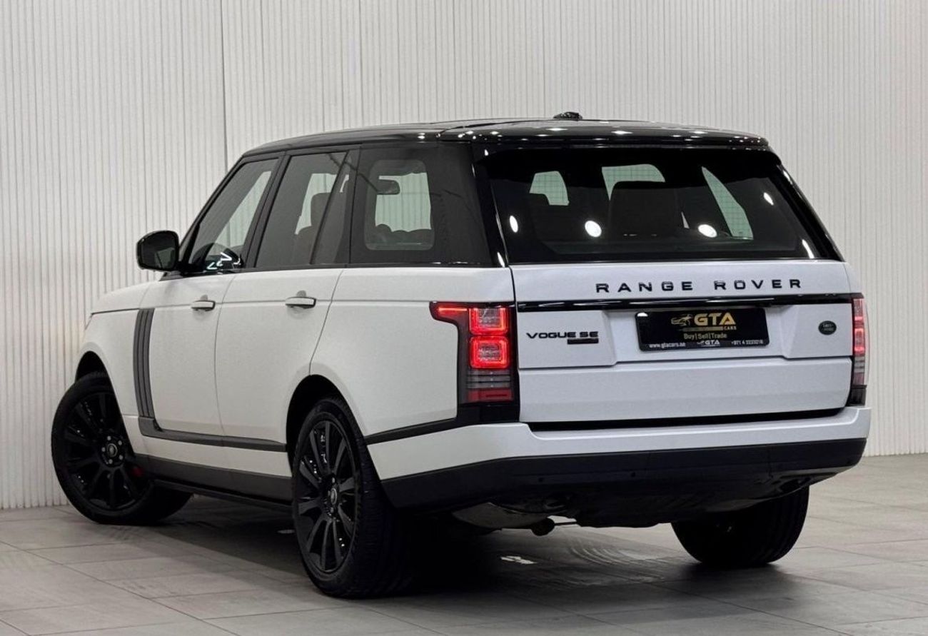 Land Rover Range Rover 2016 Range Rover Vogue SE Supercharged, 2025 Warranty, 2027 GTA Service Pack, Fully Loaded, GCC