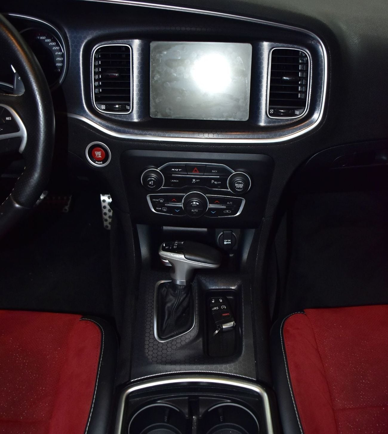 Dodge Charger SRT8 EXCELLENT DEAL for our Dodge Charger SRT ( 2015 Model ) in White Color GCC Specs