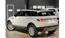 Land Rover Range Rover Evoque 2017 Range Rover Evoque, May 2022 Agency Warranty, Full Service History, Single Owner, GCC