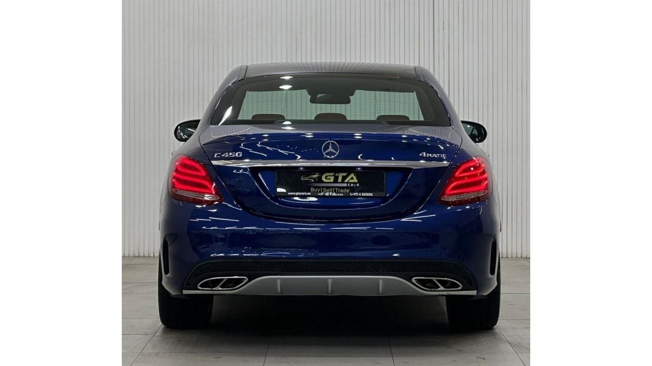 Mercedes-Benz C 450 2016 Mercedes Benz C450 AMG 4MATIC, Service History, Full Options, Excellent Condition, GCC