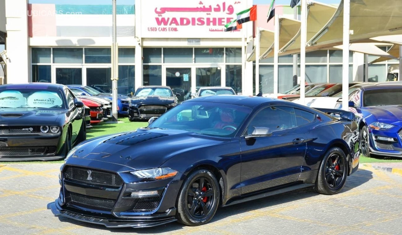 فورد موستانج SOLD!!!!Mustang Eco-Boost V4 2.3L Turbo 2021/Shelby Kit/ Low Miles/ Excellent Condition