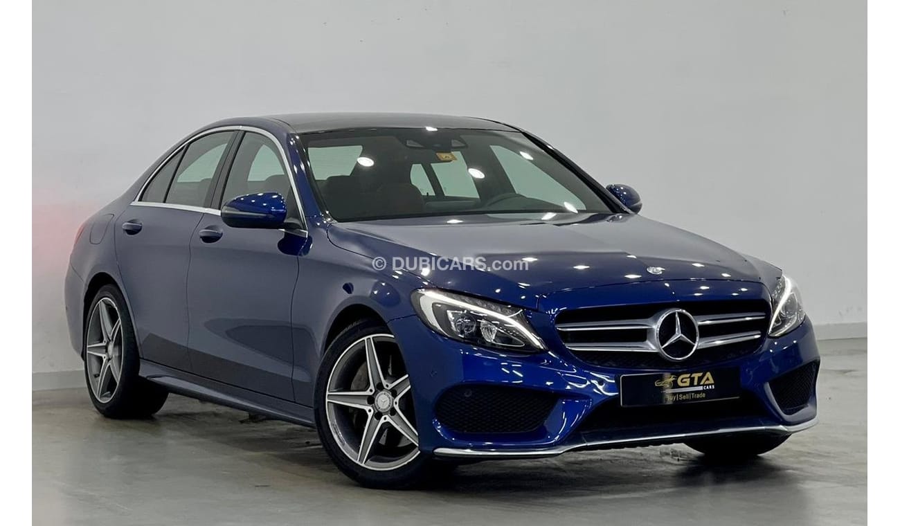 Mercedes-Benz C 250 AMG Pack 2017 Mercedes C250 AMG, Full Service History, Warranty, GCC