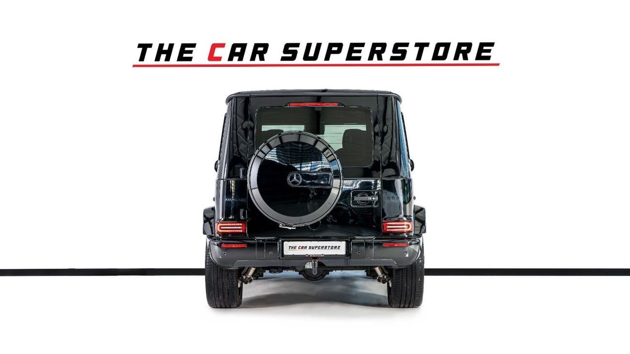 Mercedes-Benz G 63 AMG 4MATIC SUV Night Package II-Carbon Fiber Package-Low Mileage-Under Warranty Until 2027