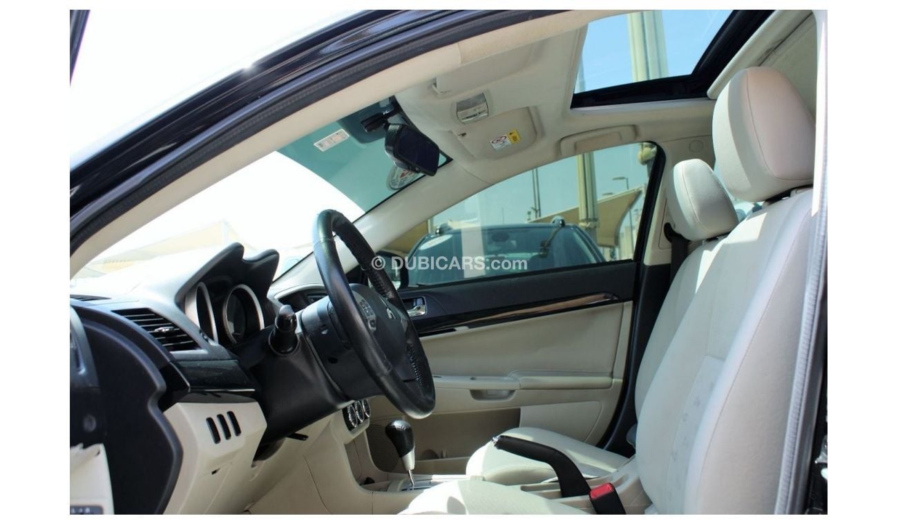 Mitsubishi Lancer GLS ACCIDENTS FREE - GCC- CCAR IS IN PERFECT CONDITION INSIDE OUT - FULL OPTION