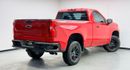 Chevrolet Silverado 1500 REGULAR CAB 2LT TRAILBOSS 2021 Chevrolet Silverado LT Trail Boss, 1 Year Unlimited Km Warranty,