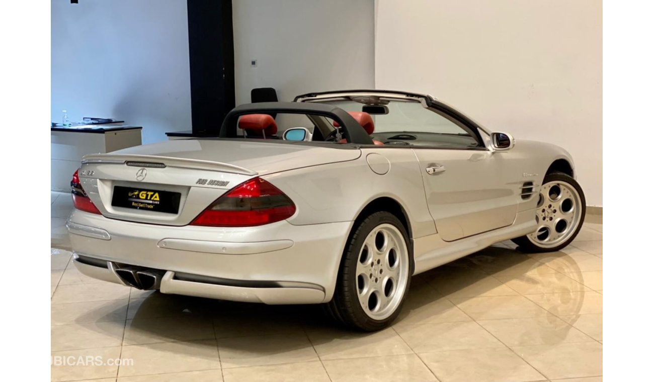 مرسيدس بنز SL 55 AMG 2003 Mercedes SL 55 AMG Kompressor, GCC