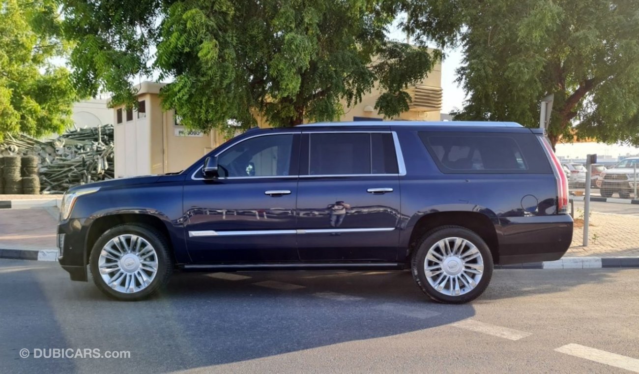 Cadillac Escalade ESV Platinum 2018 6.2L V8 Full Service History GCC