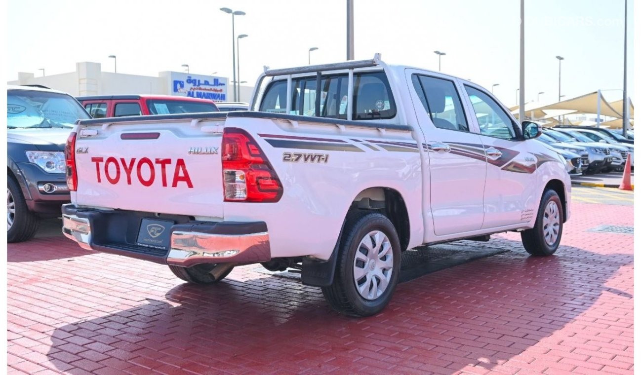 Toyota Hilux 2019 | TOYOTA HILUX  | GLX DOUBLE CAB 4X2 | GCC | VERY WELL-MAINTAINED | SPECTACULAR CONDITION |