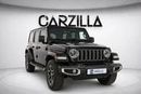 Jeep Wrangler Unlimited Sahara 2.0L A/T 3,133 AED / Monthly Jeep Wrangler Sahara Unlimited 2024 l GCC l Full Optio