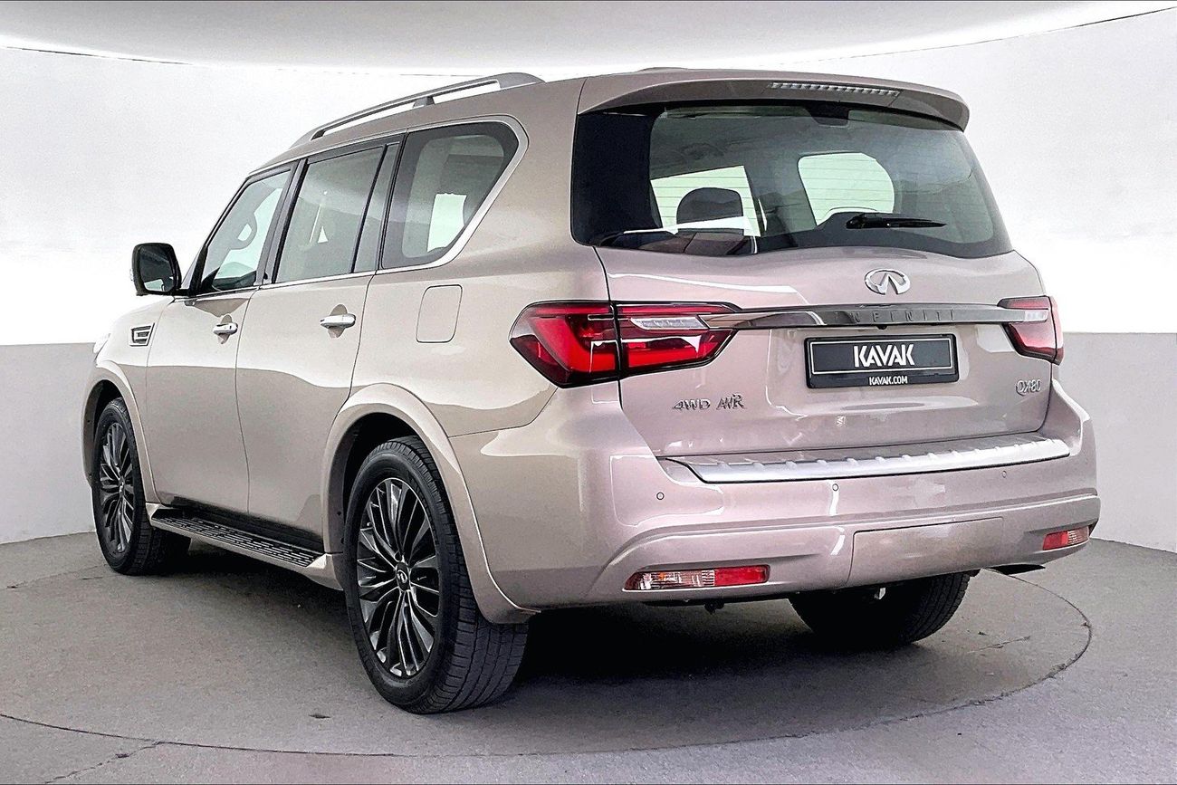 Infiniti QX80 Luxe Sensory ProActive - Black Edition | Guaranteed Warranty | 0 Down Payment