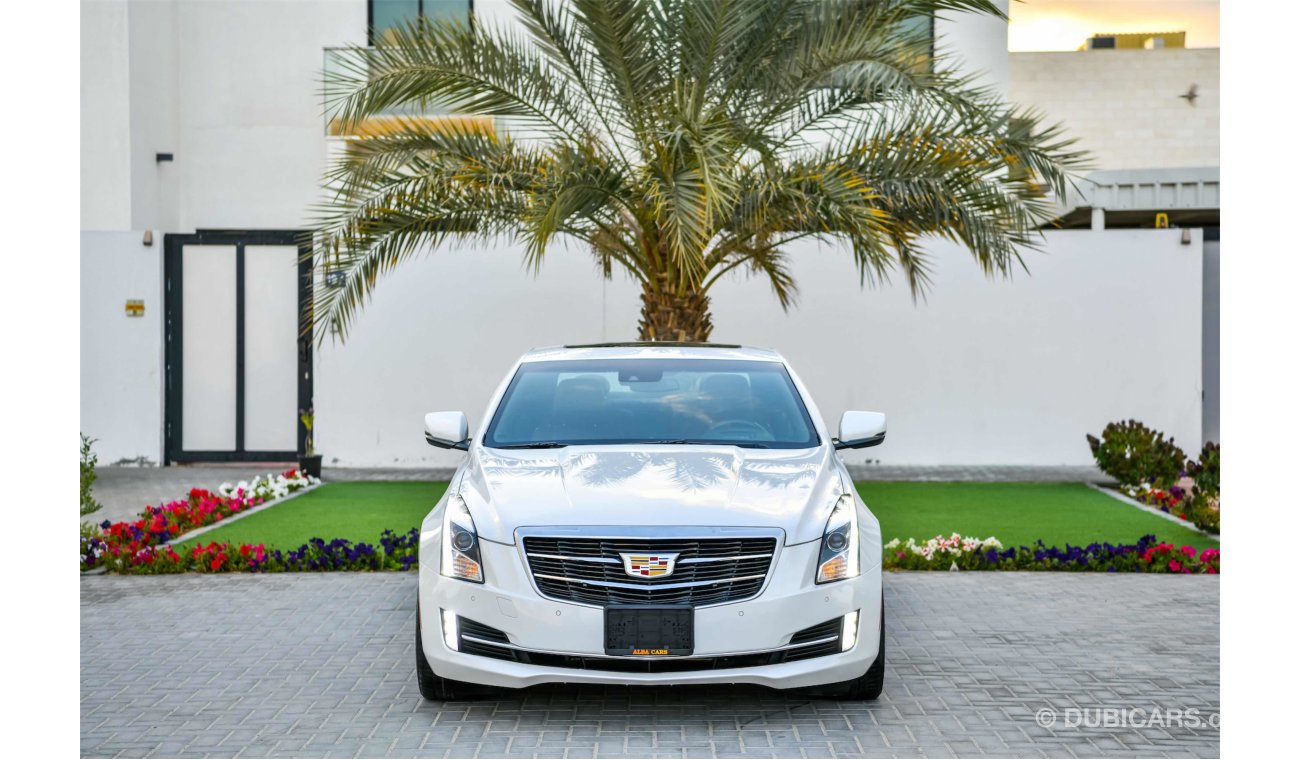 Cadillac ATS Agency Warranty and Service Contract!  - GCC - AED 1,418 PER MONTH- 0% DOWNPAYMENT