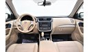 Nissan Altima | AED 1230 PM | 0% DP | 2.5L S 2018 GCC DEALER WARRANTY