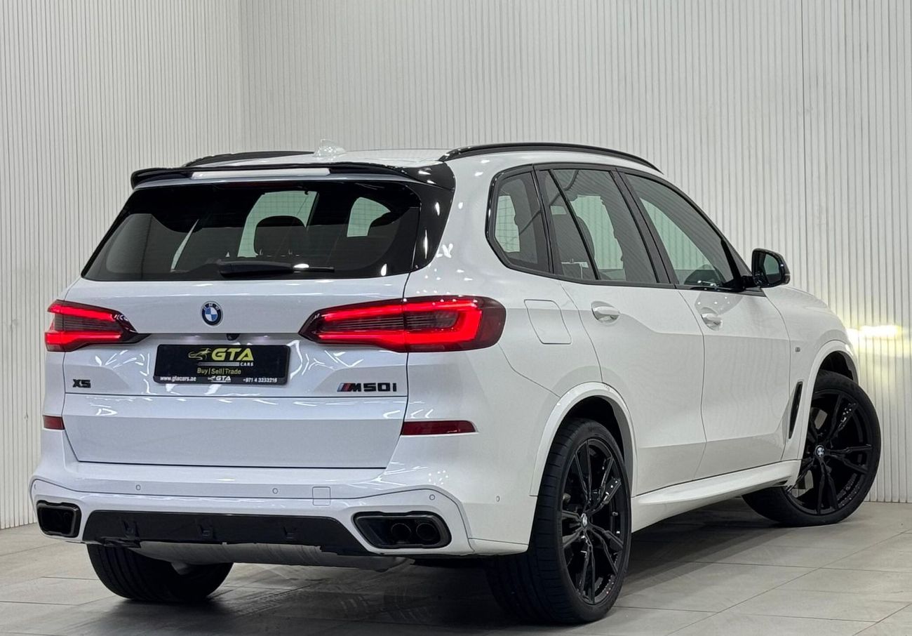 بي أم دبليو X5 M50i Luxury 4.4L 2021 BMW X5 M50i M-Sport, Oct 2025 BMW Warranty + Service Pack, Fully Loaded, Low K
