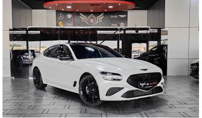 هيونداي جينيسس AED 2,900 P.M | 2023 GENESIS G70 2.0L TURBO | GCC | FULLY LOADED TOP OPTION | UNDER AGENCY  WARRANTY