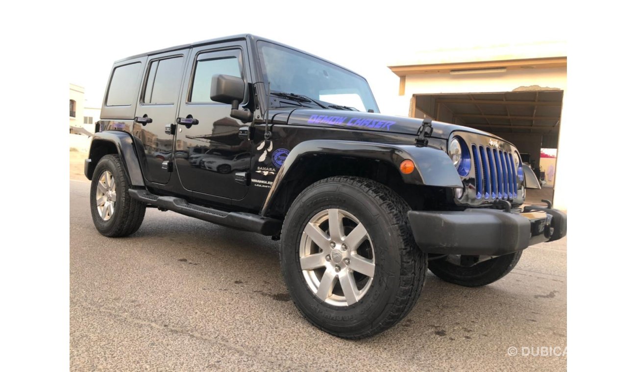 Jeep Wrangler 3.6L, 18" Tyres, FULL OPTION, Front A/C, Fabric Seats, Clean Interior and Exterior (LOT # JK2018)