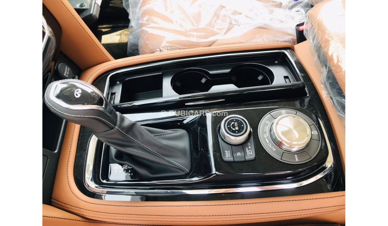 Infiniti QX80 5.6L 4WD //2021// FULL OPTION WITH SUNROOF , COOL BOX , LEATHER SEATS  // SPECIAL OFFER // BY FORMUL