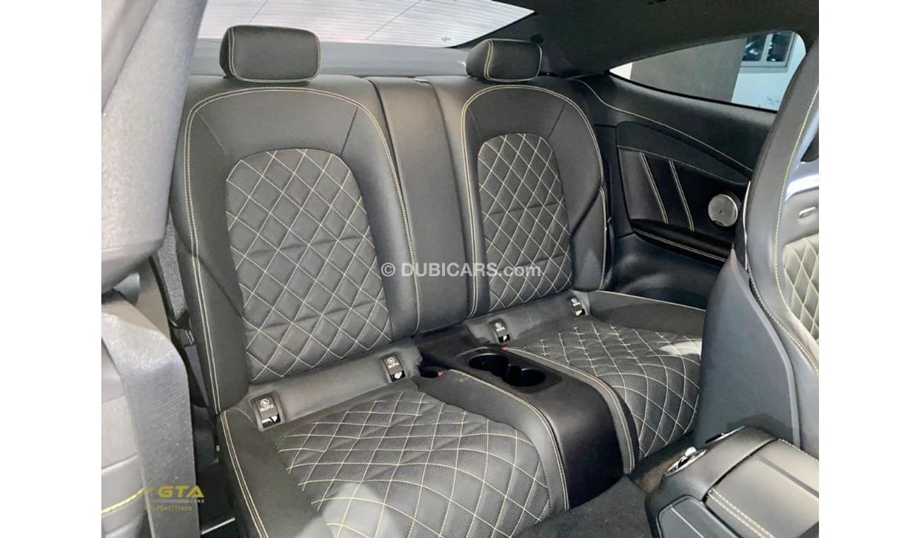 Mercedes-Benz C 63 Coupe 2017 Mercedes C63s AMG Coupe, Warranty, Full Mercedes History, GCC