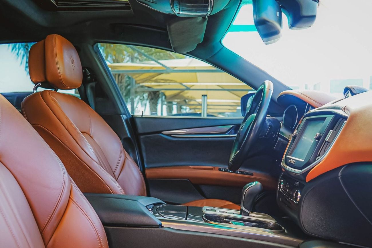 Maserati Ghibli Std 3.0L Maserati Ghibli 2015 GCC for 936.00 AED monthly